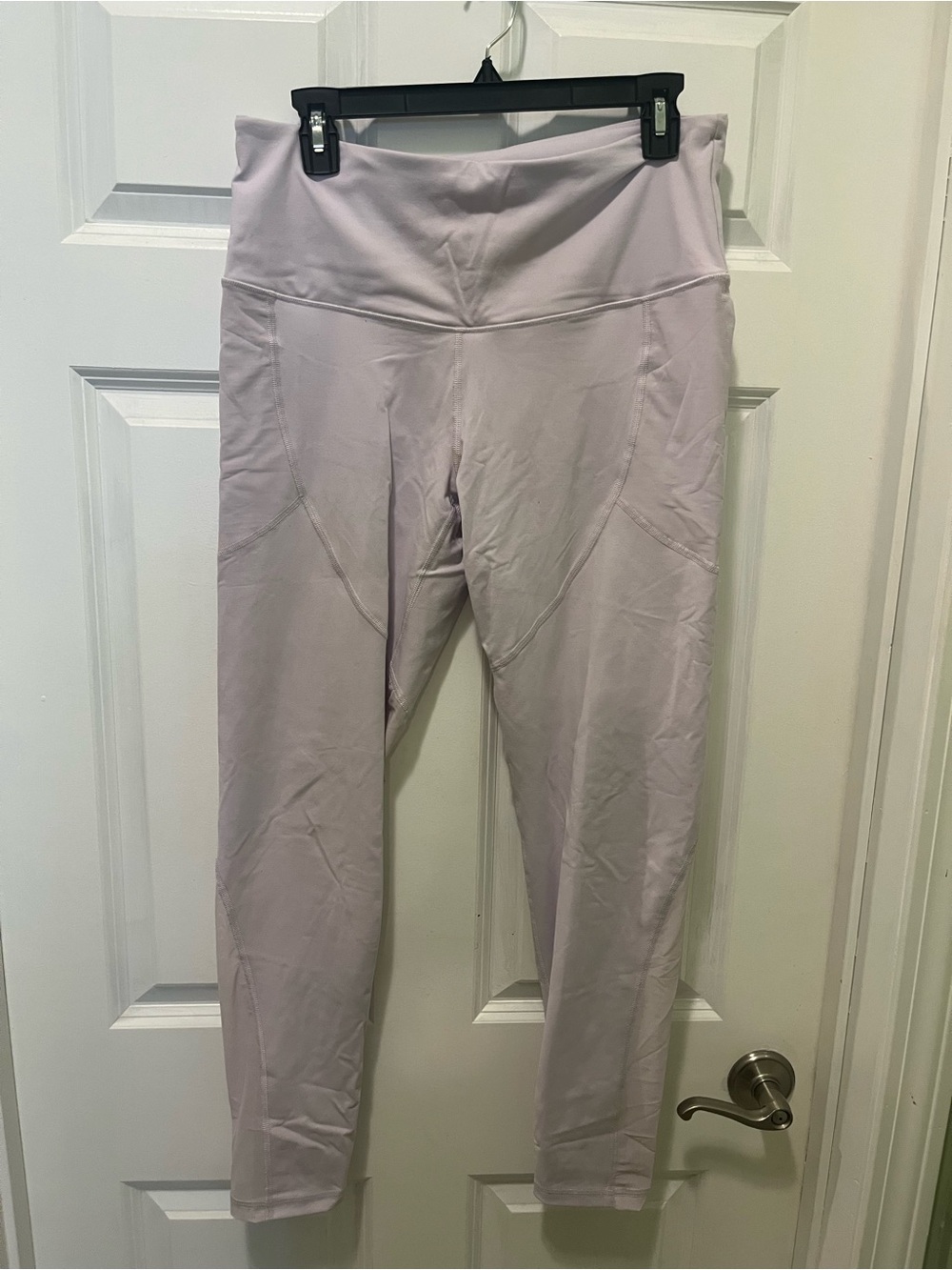 High-Rise Lavender Active Leggings for Women